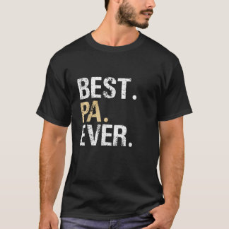 Pa Gift from Granddaughter Grandson Best Pa T-Shirt