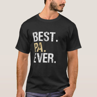 Pa Gift from Granddaughter Grandson Best Pa T-Shirt