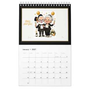 Pa & Ma (The Old People) Fun Calendar
