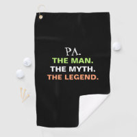 Pa Man Myth Legend Funny Quote Mens