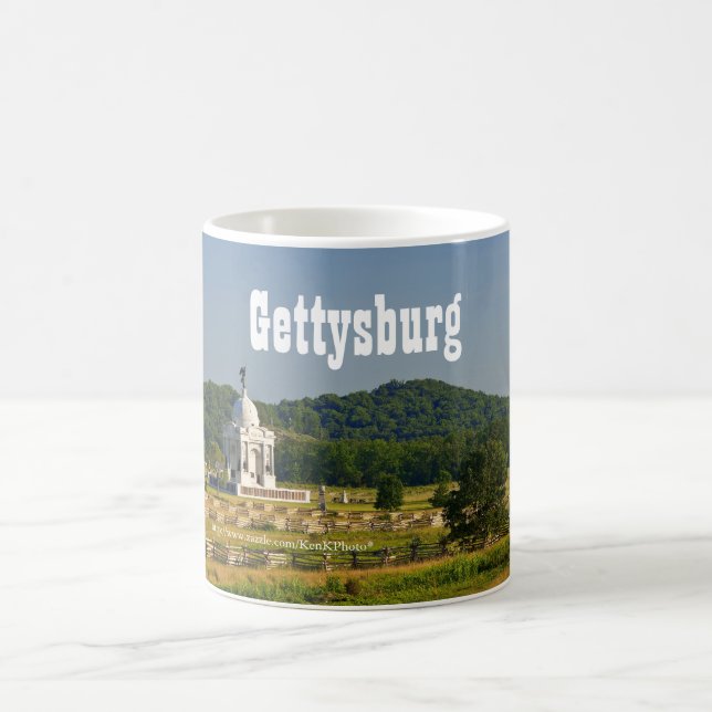 PA Memorial at Gettysburg Mug (Center)