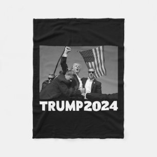 Pa Rally Pennsylvania Rally Trump 2024 2 Fleece Blanket
