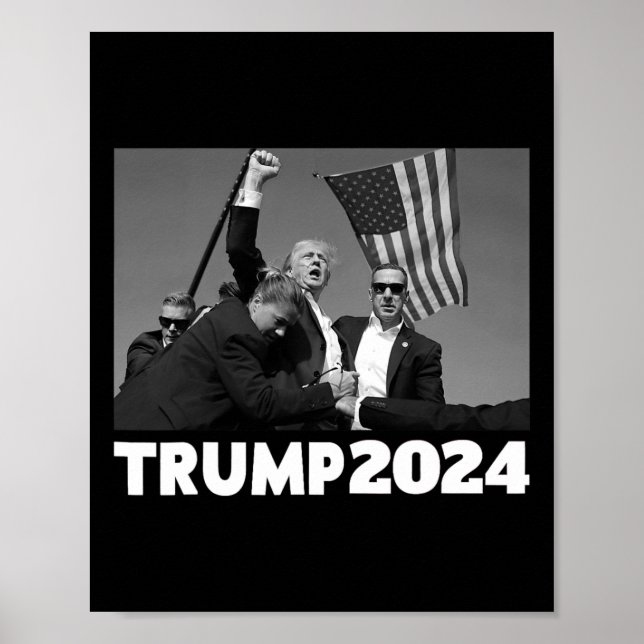 Pa Rally Pennsylvania Rally Trump 2024 2  Poster (Front)