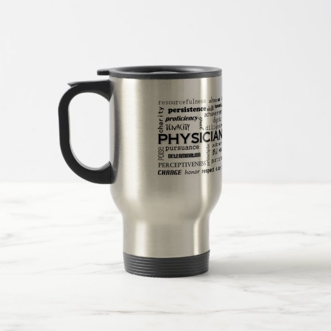 PA Stainless Steel Travel Mug (Left)