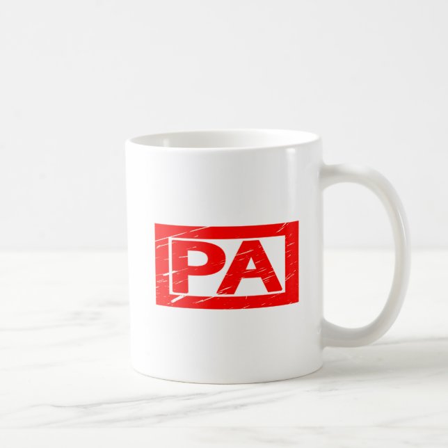 Pa Stamp Coffee Mug (Right)