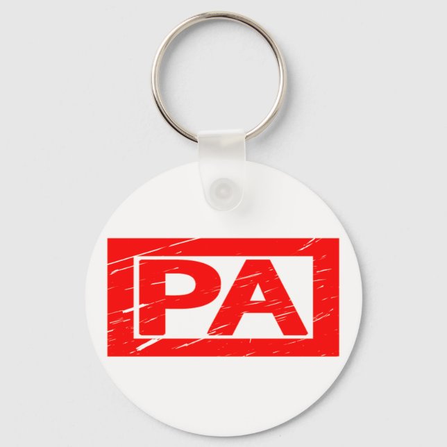 Pa Stamp Key Ring (Front)