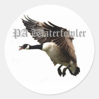 Pa Waterfowler Goose Sticker