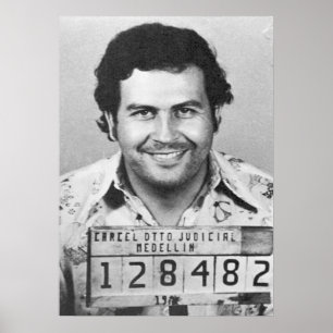 PABLO ESCOBAR PRISON POSTER
