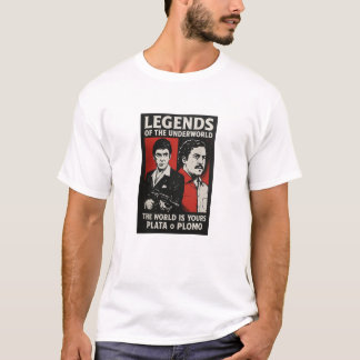 pablo escobar tony montana T-Shirt