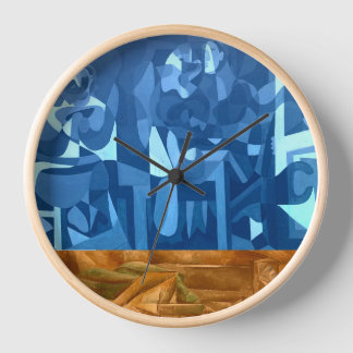 PABLO PICASSO PAINTING CLOCK