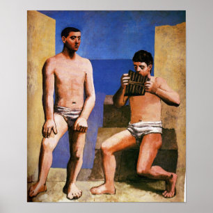 Pablo Picasso – Pipes of Pan, 1923 Poster
