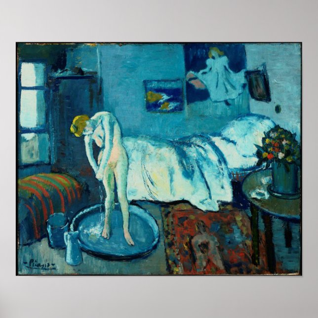 Pablo Picasso – The Blue Room, 1901 Poster (Front)