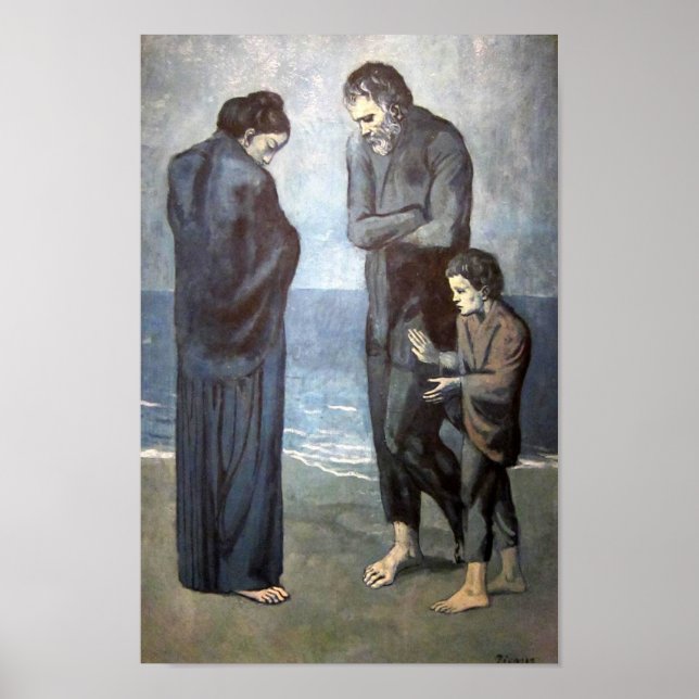 Pablo Picasso – The Tragedy, 1903 Poster (Front)