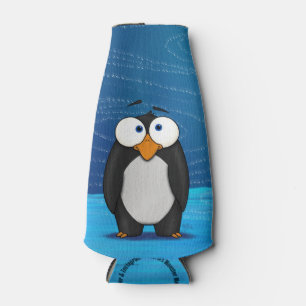 Pablo the Penguin, w/quote bottle cooler