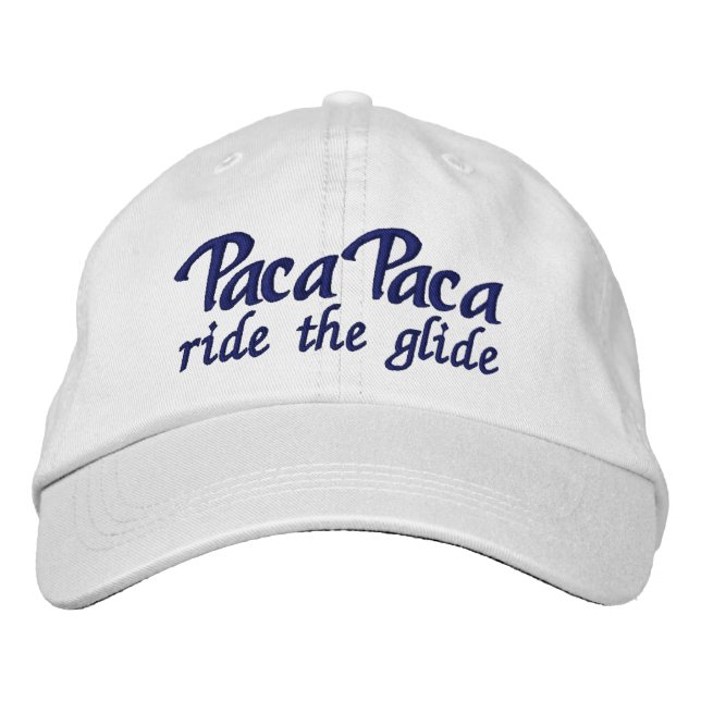 Paca Paca - ride the glide Embroidered Hat (Front)