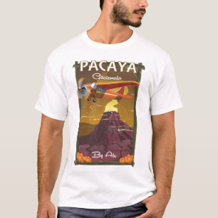 Pacaya Volcano Guatemala travel poster T-Shirt