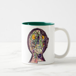Pace-Kinsey H Two-Tone Coffee Mug