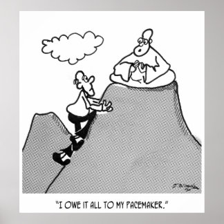 Pacemaker Cartoon 2209 Poster