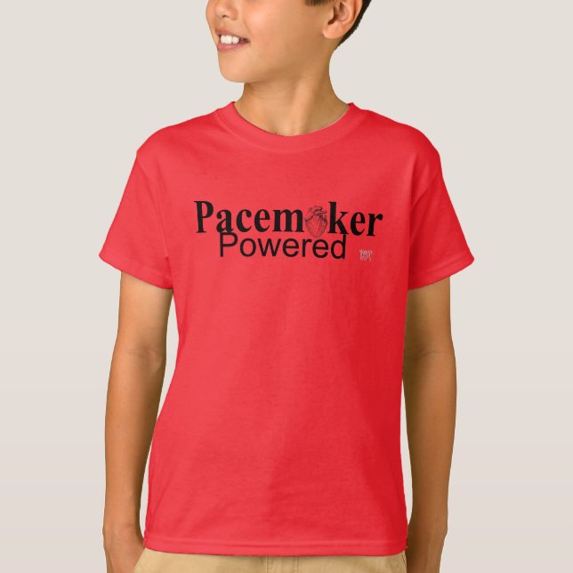 Pacemaker CHD/Arrhythmia-Awareness, Heart-Child T-Shirt (Front)