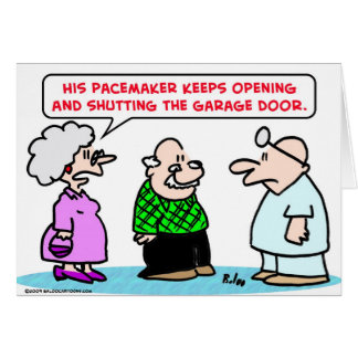 pacemaker garage door open shut