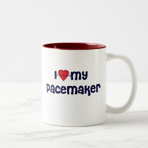 Pacemaker T-shirts   Get Well Gifts Two-Tone Coffee Mug