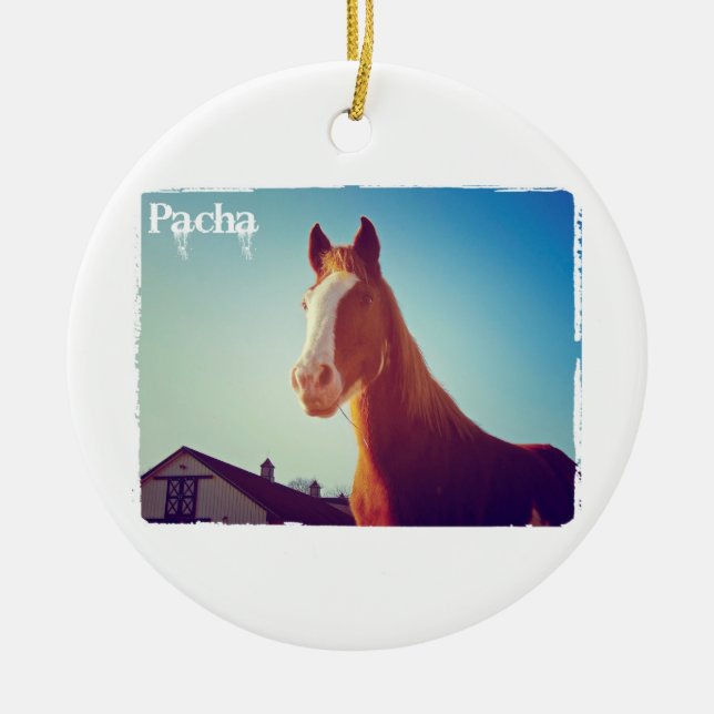 Pacha Deluxe Edition Mug Ceramic Tree Decoration (Front)