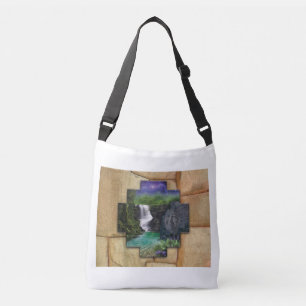 Pachamama - Cross Body Tote Bag