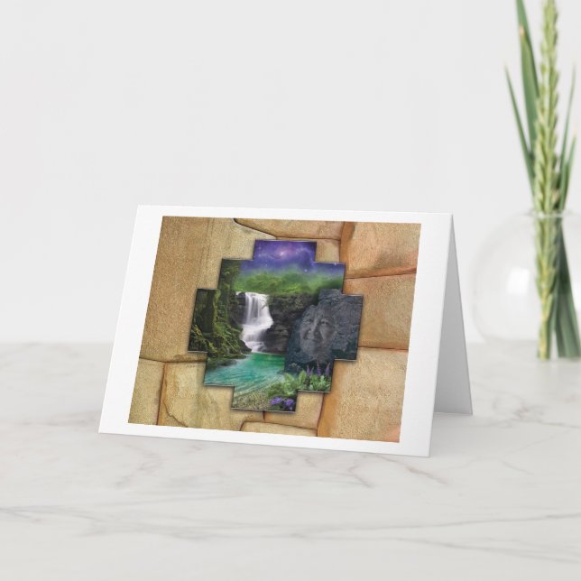 Pachamama - Personalised Greeting Card (Front)