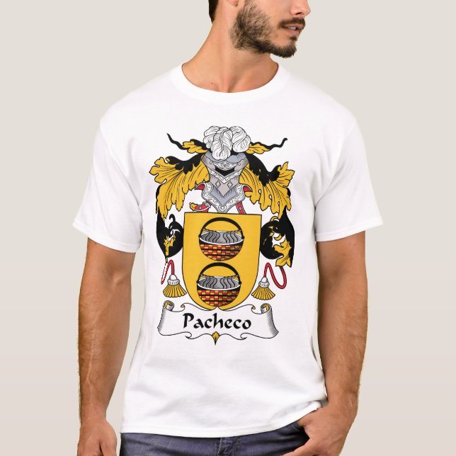 Pacheco Family Crest T-Shirt (Front)