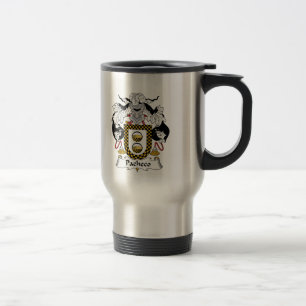 Pacheco Family Crest Travel Mug