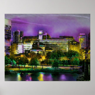 Pachek's Boston Nights Poster