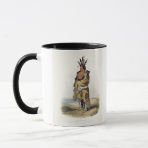 Pachtuwa-Chta, an Arrikkara Warrior, plate 27 from Mug