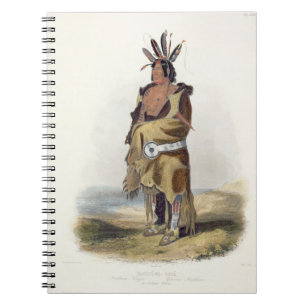 Pachtuwa-Chta, an Arrikkara Warrior, plate 27 from Notebook