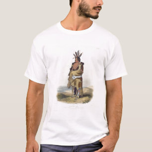 Pachtuwa-Chta, an Arrikkara Warrior, plate 27 from T-Shirt