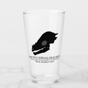 Pachycephalosaurus Skull Glass