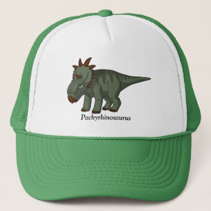 Pachyrhinosaurus Dinosaur Printed Trucker Hat