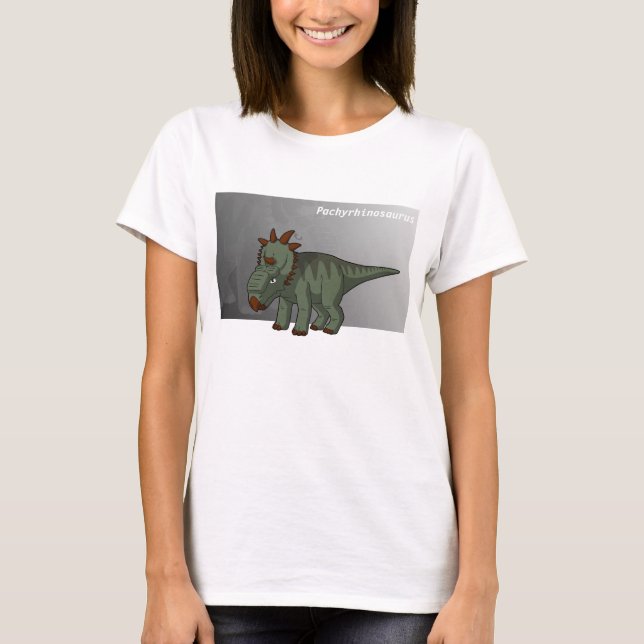 Pachyrhinosaurus Dinosaur T-Shirt (Front)