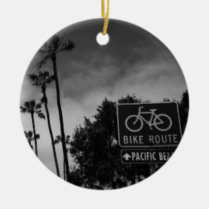 Pacific Beach         Ceramic Tree Decoration