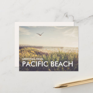 Pacific Beach San Diego Postcard