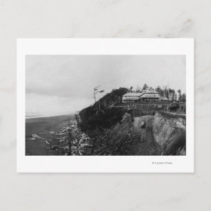 Pacific Beach, WA - Pacific Beach Hotel and Old Postcard