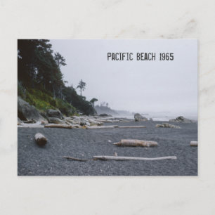 Pacific Beach Washington State Postcard