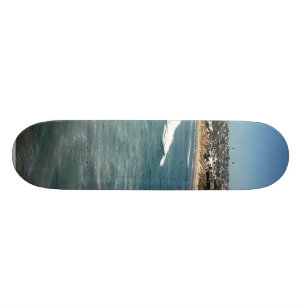Pacific Beaches Waves Surfers Sand San Diego Ocean Skateboard
