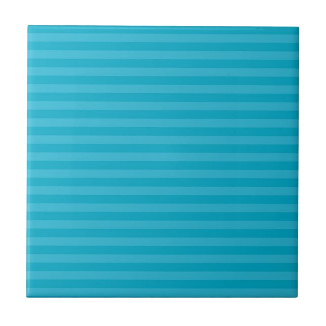 pacific blue and butterfly blue stripes tile (Front)