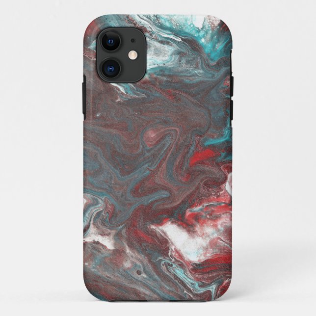 Pacific Boils Over 2 Acrylic Abstract Case-Mate iPhone Case (Back)