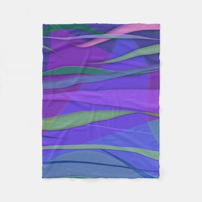 Pacific Breezes Fleece Blanket (Front)