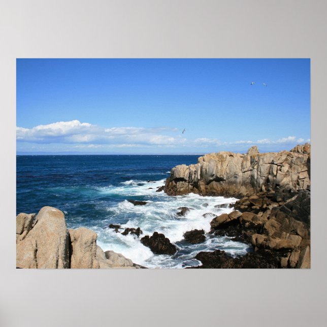 Pacific Coast, Cliffs Photo Poster (Front)