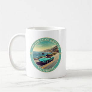 Pacific Coast Highway California Coffee Mug