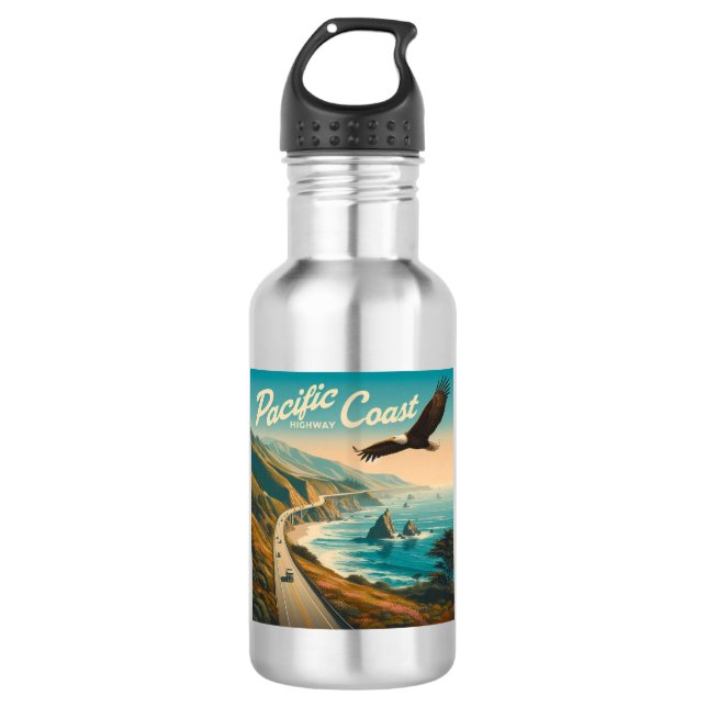 Pacific Coast Highway Eagle 532 Ml Water Bottle (Front)
