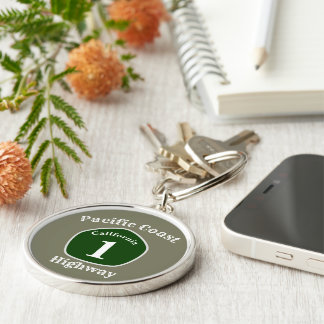 Pacific Coast Highway keychain