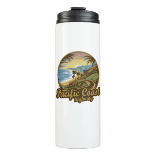 Pacific Coast Highway Retro Thermal Tumbler